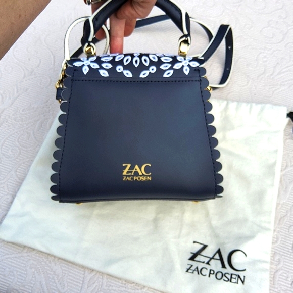 SOLD-Zac Zac Posen Iconic Eartha Mini Top Handle Crossbody Bag - Picture 3 of 14